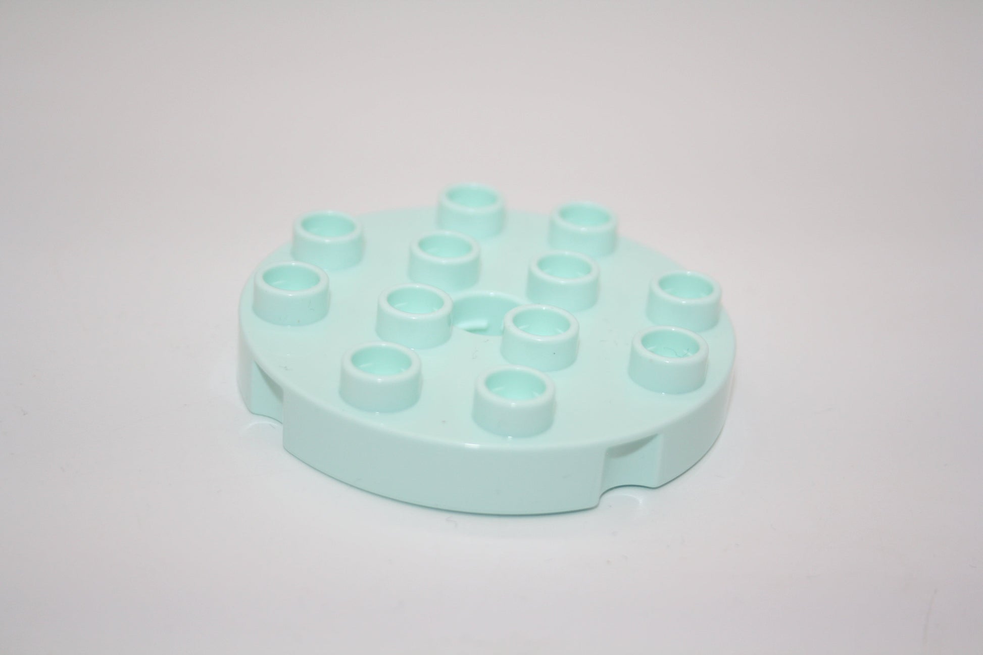 Duplo - 4x4 rund Platten - versch. Farben - Bauplatten - Grundplatten - mint - Platten