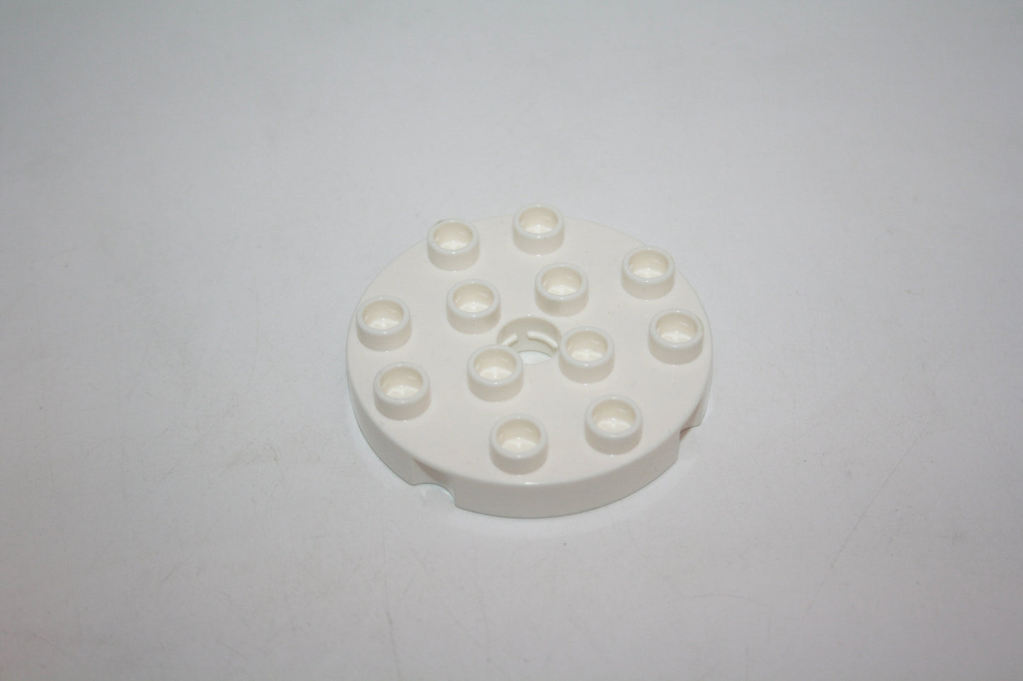 Duplo - 4x4 rund Platten - versch. Farben - Bauplatten - Grundplatten - weiß - Platten