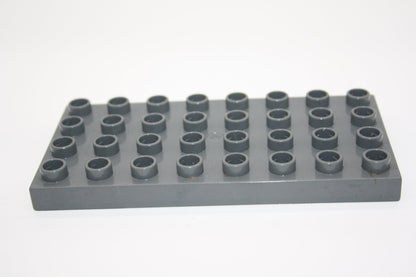 Duplo - 4x8 Platten - versch. Farben - Bauplatten - Grundplatten - dunkelgrau - Platten