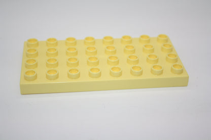 Duplo - 4x8 Platten - versch. Farben - Bauplatten - Grundplatten - pastellgelb - Platten