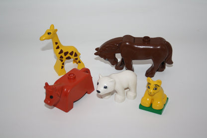 Duplo - 5-10x Tiere Sparpaket - gemischte Tiere - Sparpakete