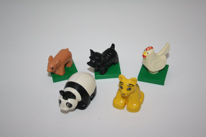 Duplo - 5-10x Tiere Sparpaket - nur Alte Tiere - 5x - Sparpakete