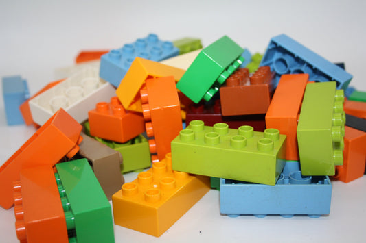 Duplo - 50x 8er Steine (2x4 Noppen) - nur neue Farben - Sparpaket - Sparpakete