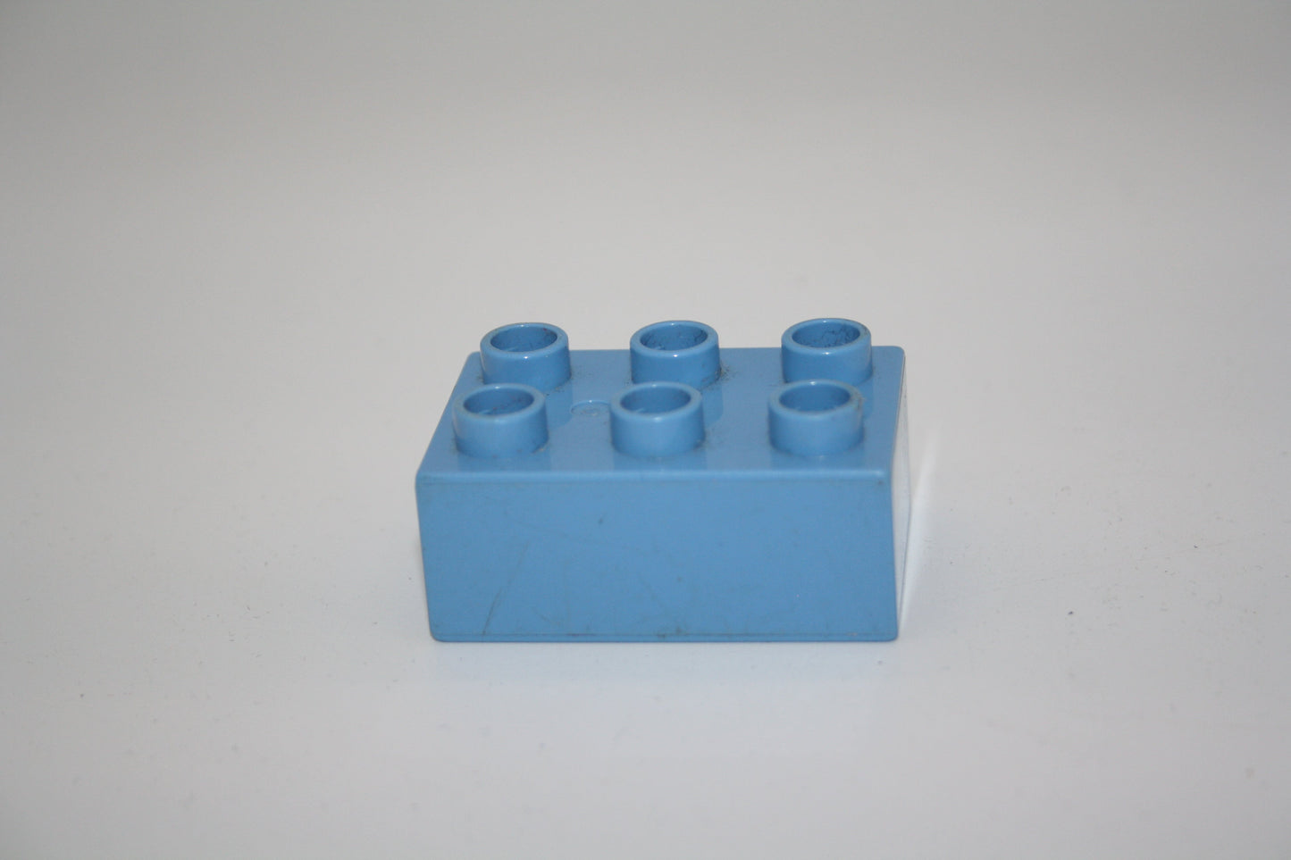 Duplo - 6er Steine (2x3 Noppen) - versch. Farben - Grundbausteine - einzelne Steine - hellblau - Einzelne Steine