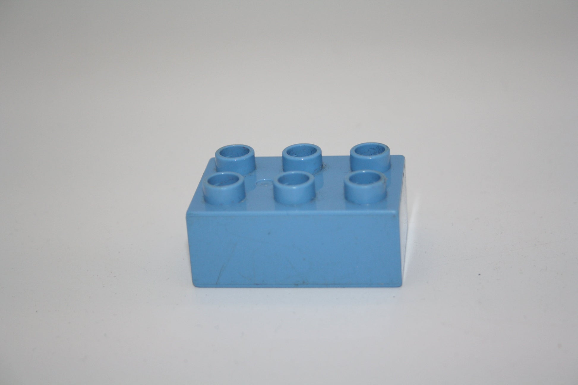 Duplo - 6er Steine (2x3 Noppen) - versch. Farben - Grundbausteine - einzelne Steine - hellblau - Einzelne Steine
