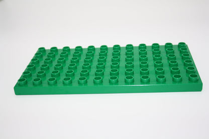 Duplo - 6x12 Platten - versch. Farben - Bauplatten - Grundplatten - dunkelgrün - Platten