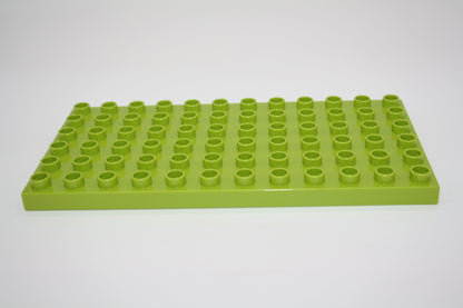 Duplo - 6x12 Platten - versch. Farben - Bauplatten - Grundplatten - limettengrün - Platten