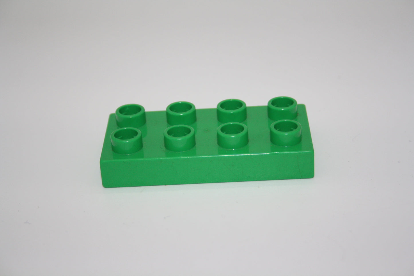 Duplo - 8er Plättchen/2x4 Platten - versch. Farben - Bauplatten - Grundplatten - hellgrün - Platten