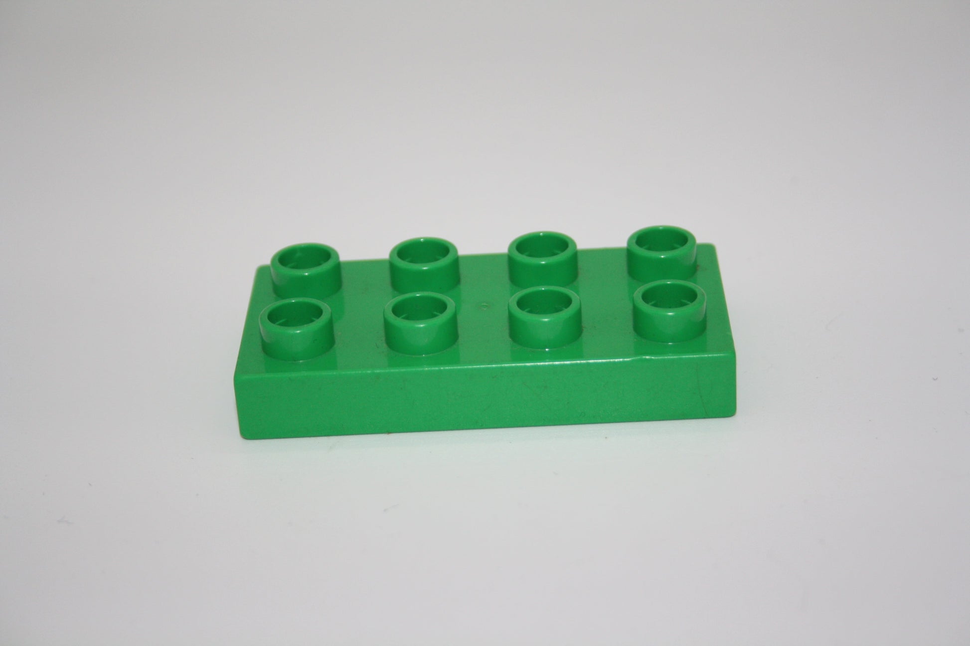 Duplo - 8er Plättchen/2x4 Platten - versch. Farben - Bauplatten - Grundplatten - hellgrün - Platten