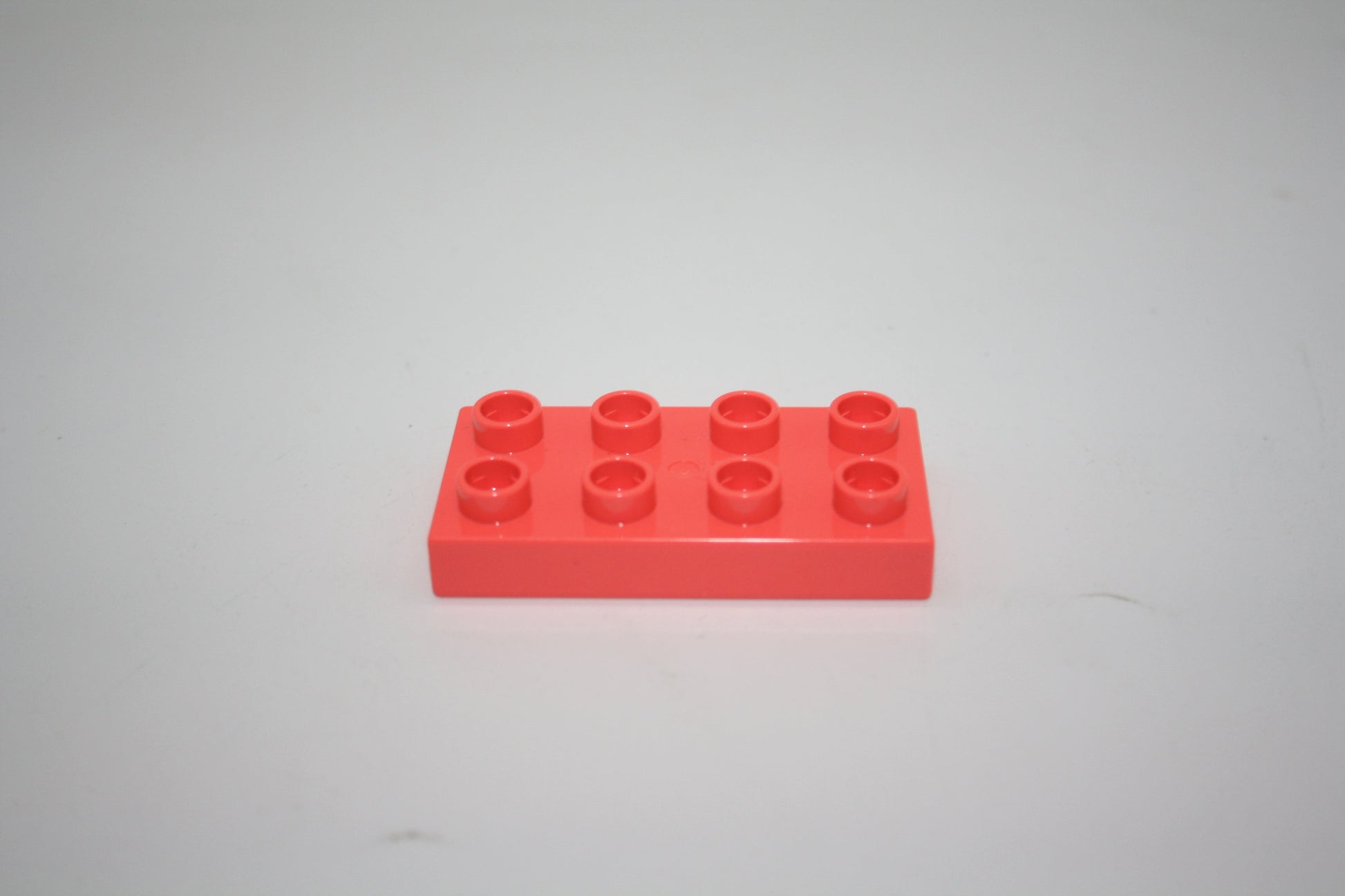 Duplo - 8er Plättchen/2x4 Platten - versch. Farben - Bauplatten - Grundplatten - pastellrosa - Platten