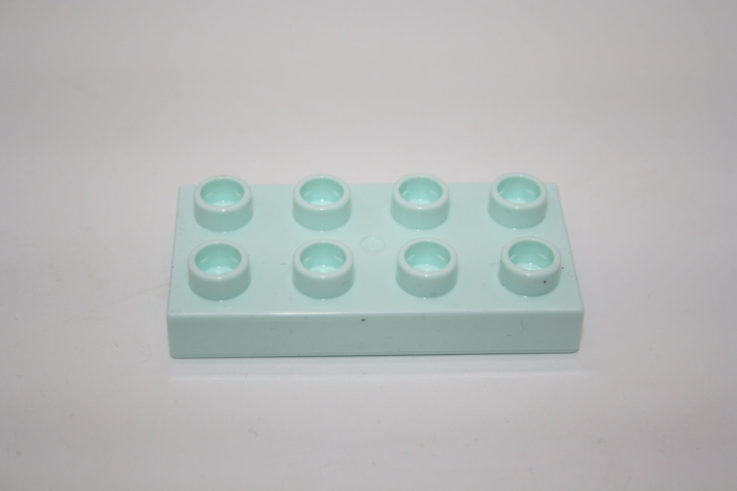 Duplo - 8er Plättchen/2x4 Platten - versch. Farben - Bauplatten - Grundplatten - mint - Platten