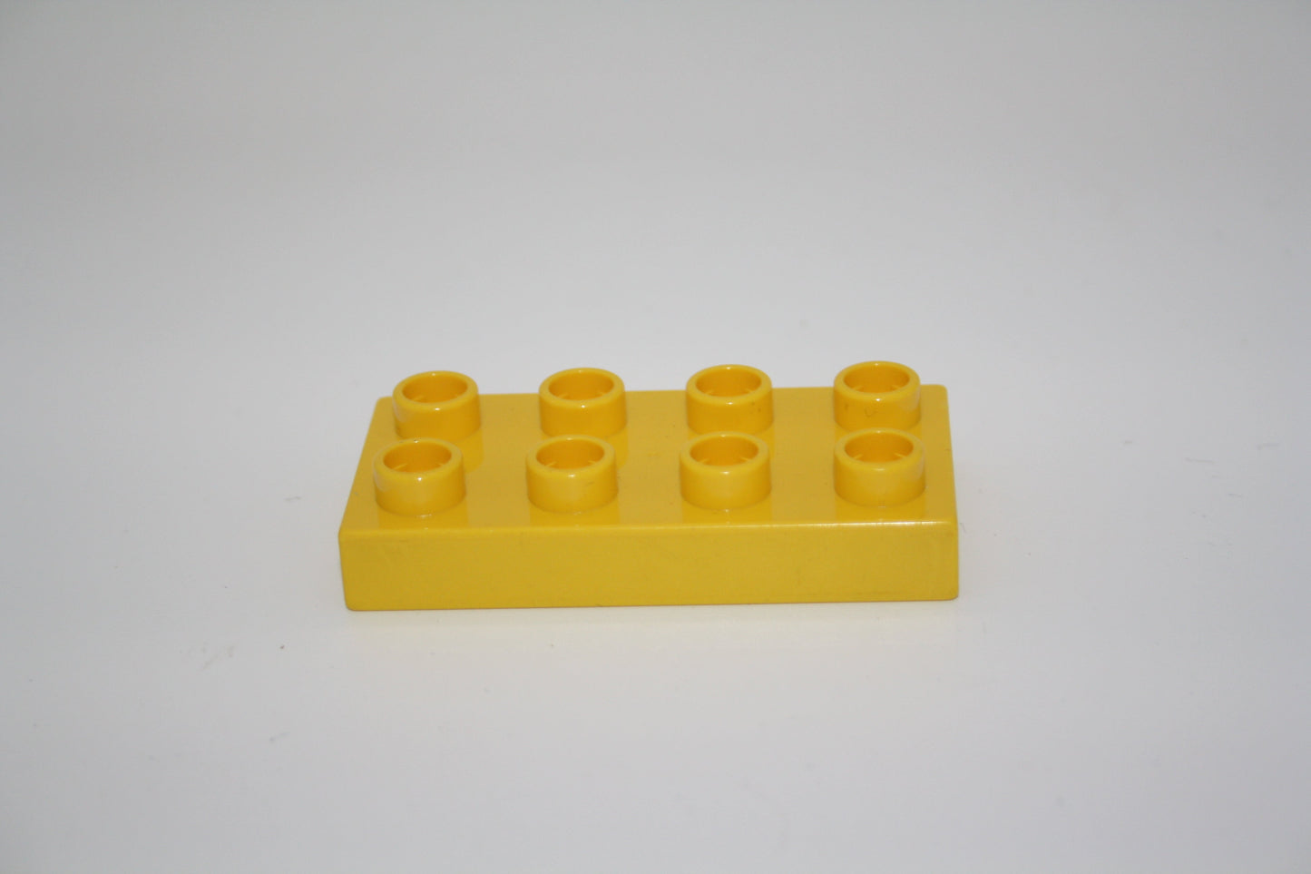 Duplo - 8er Plättchen/2x4 Platten - versch. Farben - Bauplatten - Grundplatten - gelb - Platten