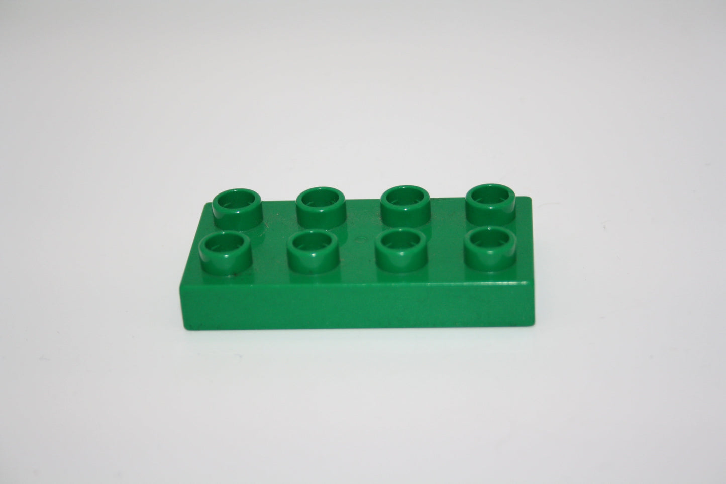 Duplo - 8er Plättchen/2x4 Platten - versch. Farben - Bauplatten - Grundplatten - grün - Platten
