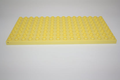Duplo - 8x16 Platten - versch. Farben - Bauplatten - Grundplatten - cremegelb - Platten