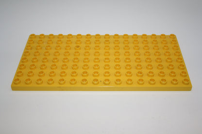 Duplo - 8x16 Platten - versch. Farben - Bauplatten - Grundplatten - gelb - Platten