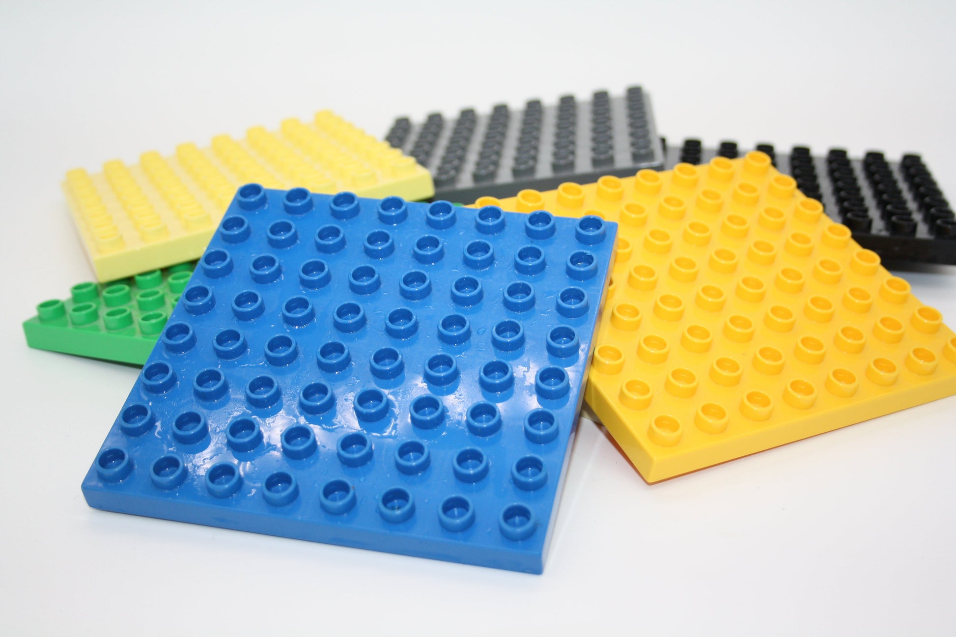 Duplo - 8x8 Platten - versch. Farben - Bauplatten - Grundplatten - Platten