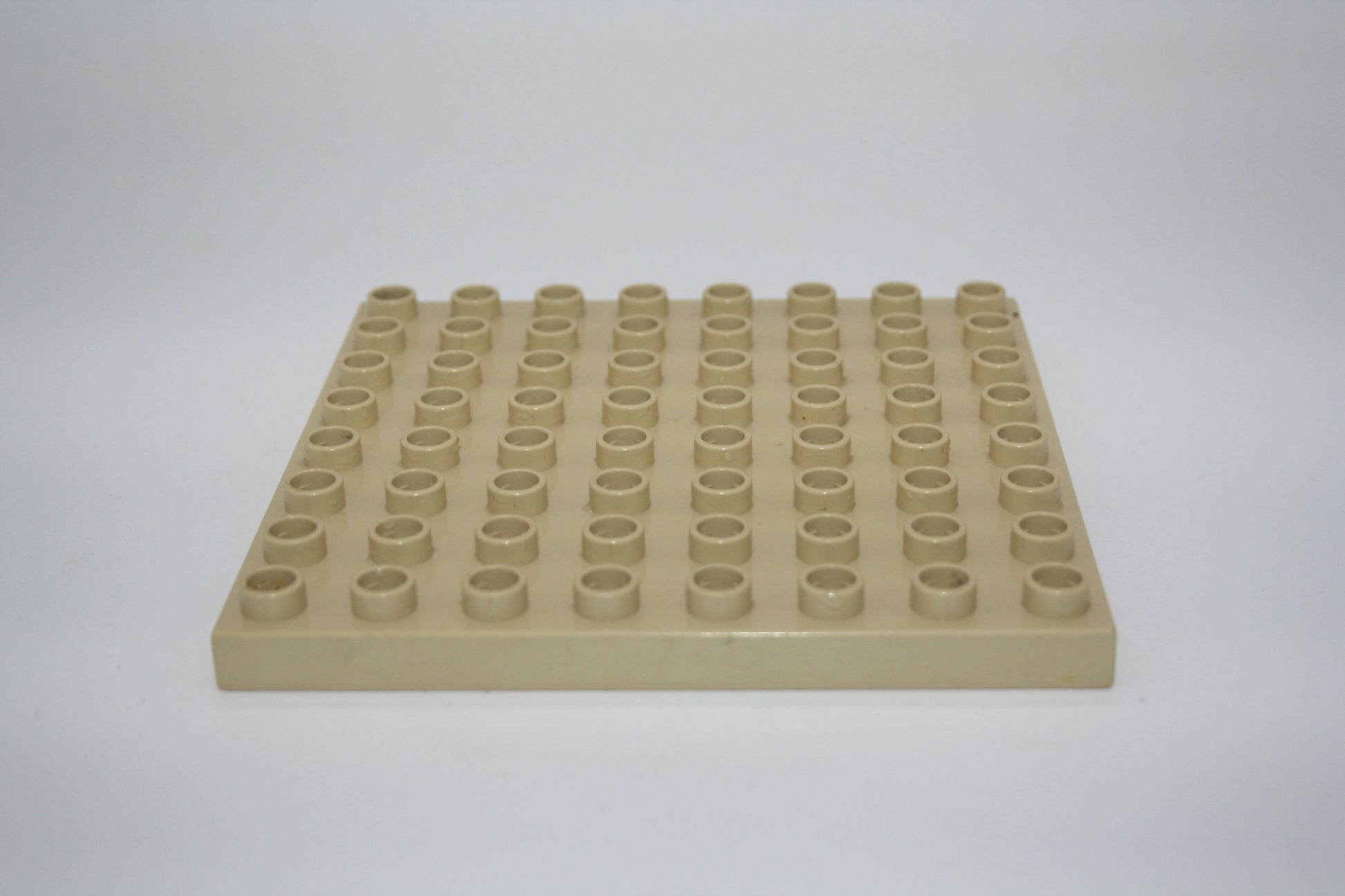 Duplo - 8x8 Platten - versch. Farben - Bauplatten - Grundplatten - beige - Platten