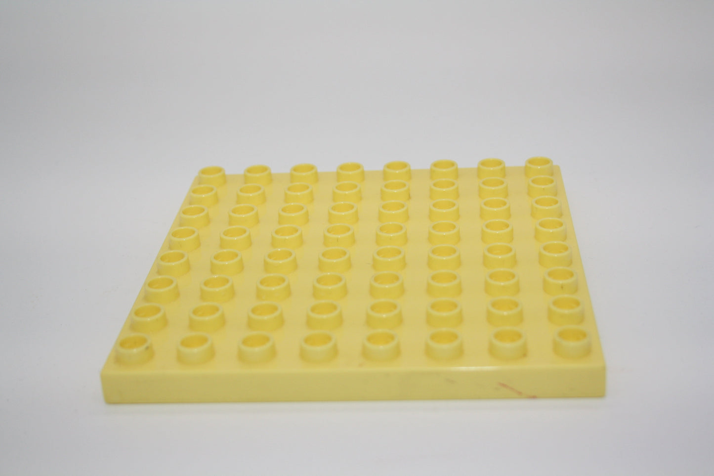 Duplo - 8x8 Platten - versch. Farben - Bauplatten - Grundplatten - cremegelb - Platten