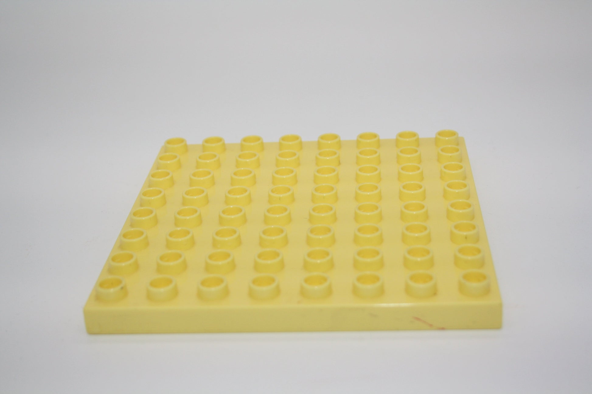 Duplo - 8x8 Platten - versch. Farben - Bauplatten - Grundplatten - cremegelb - Platten