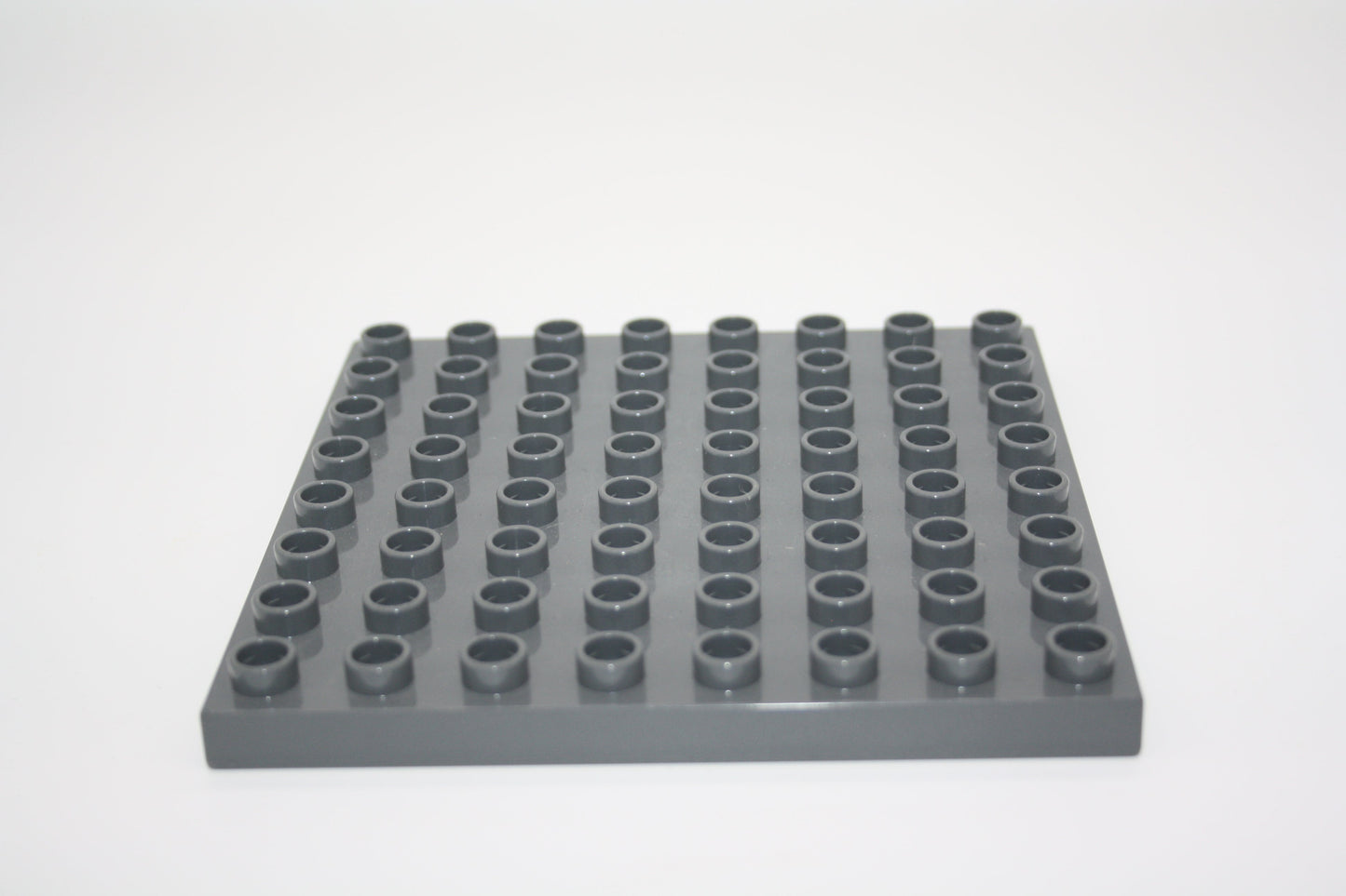 Duplo - 8x8 Platten - versch. Farben - Bauplatten - Grundplatten - dunkelgrau - Platten
