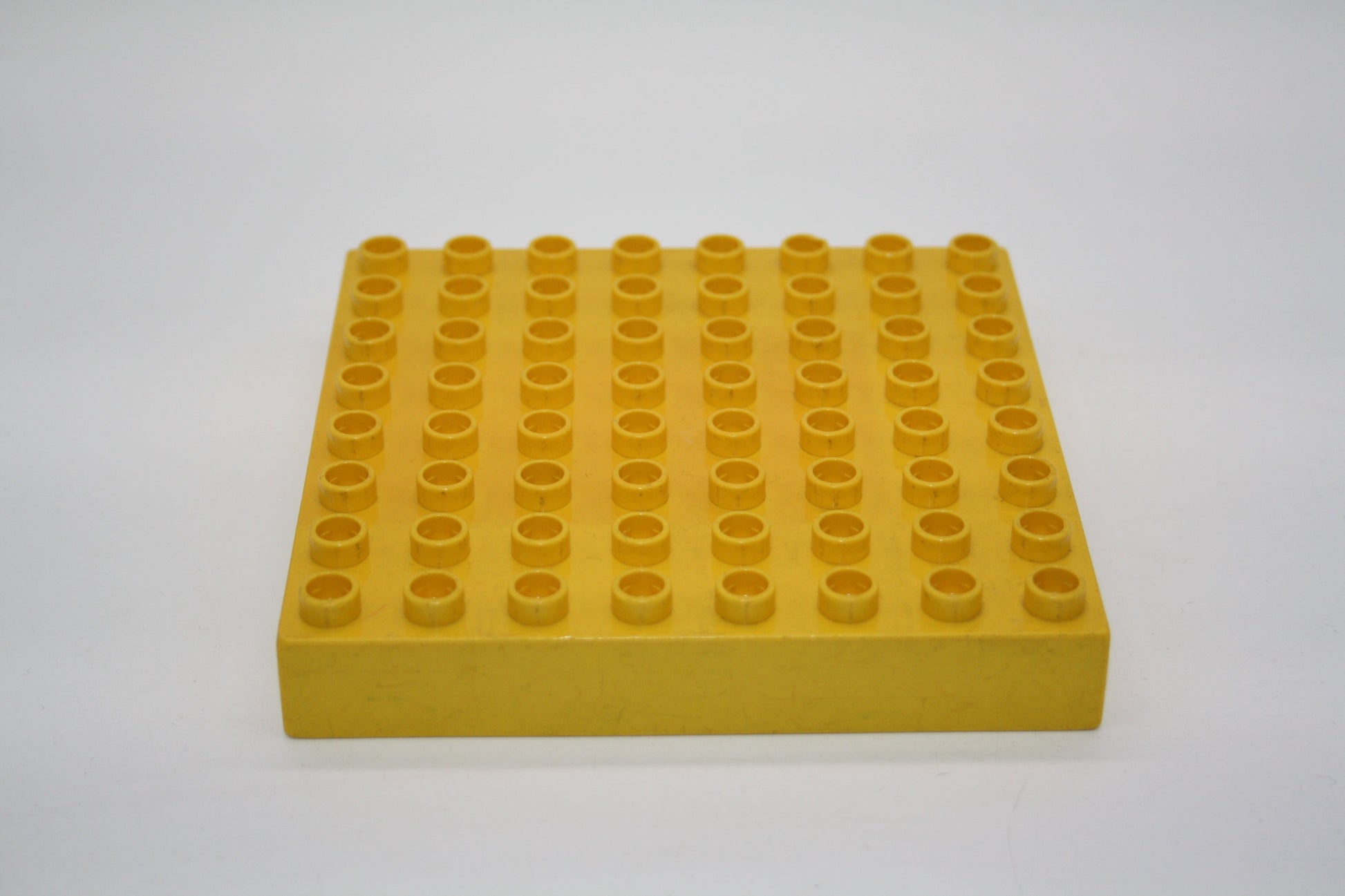 Duplo - 8x8 Platten - versch. Farben - Bauplatten - Grundplatten - gelb-doppelte Strärke - Platten