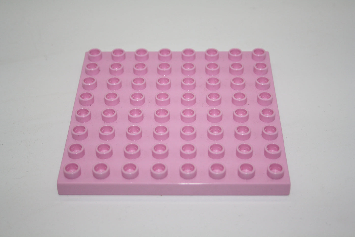 Duplo - 8x8 Platten - versch. Farben - Bauplatten - Grundplatten - rosa - Platten