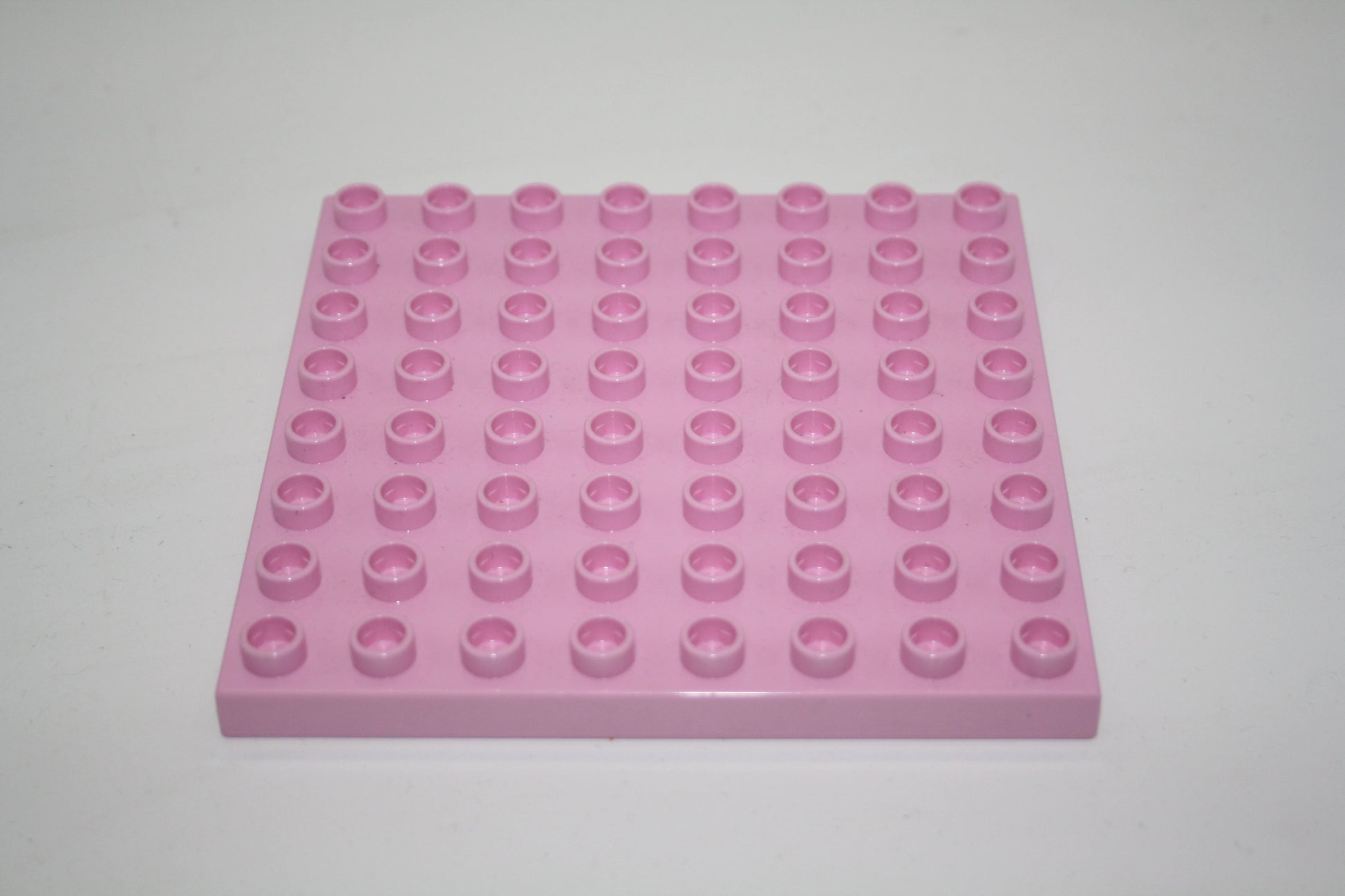 Duplo - 8x8 Platten - versch. Farben - Bauplatten - Grundplatten - rosa - Platten