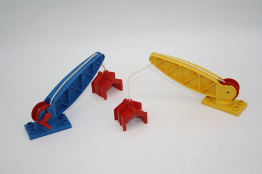 Duplo - alter Kran mit Haken/Seilwinde - versch. Farben - Werkzeug - Zubehör - Ersatzteile/Zubehör