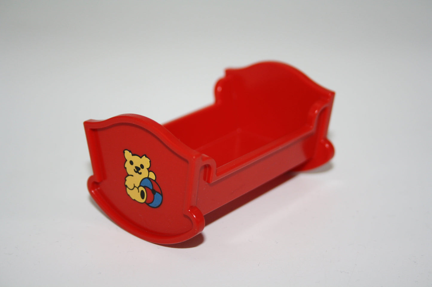 Duplo - Babybett/Wiege/Betten - versch. Farben - Einrichtung - Möbel - Kinderzimmer - rot - Möbel