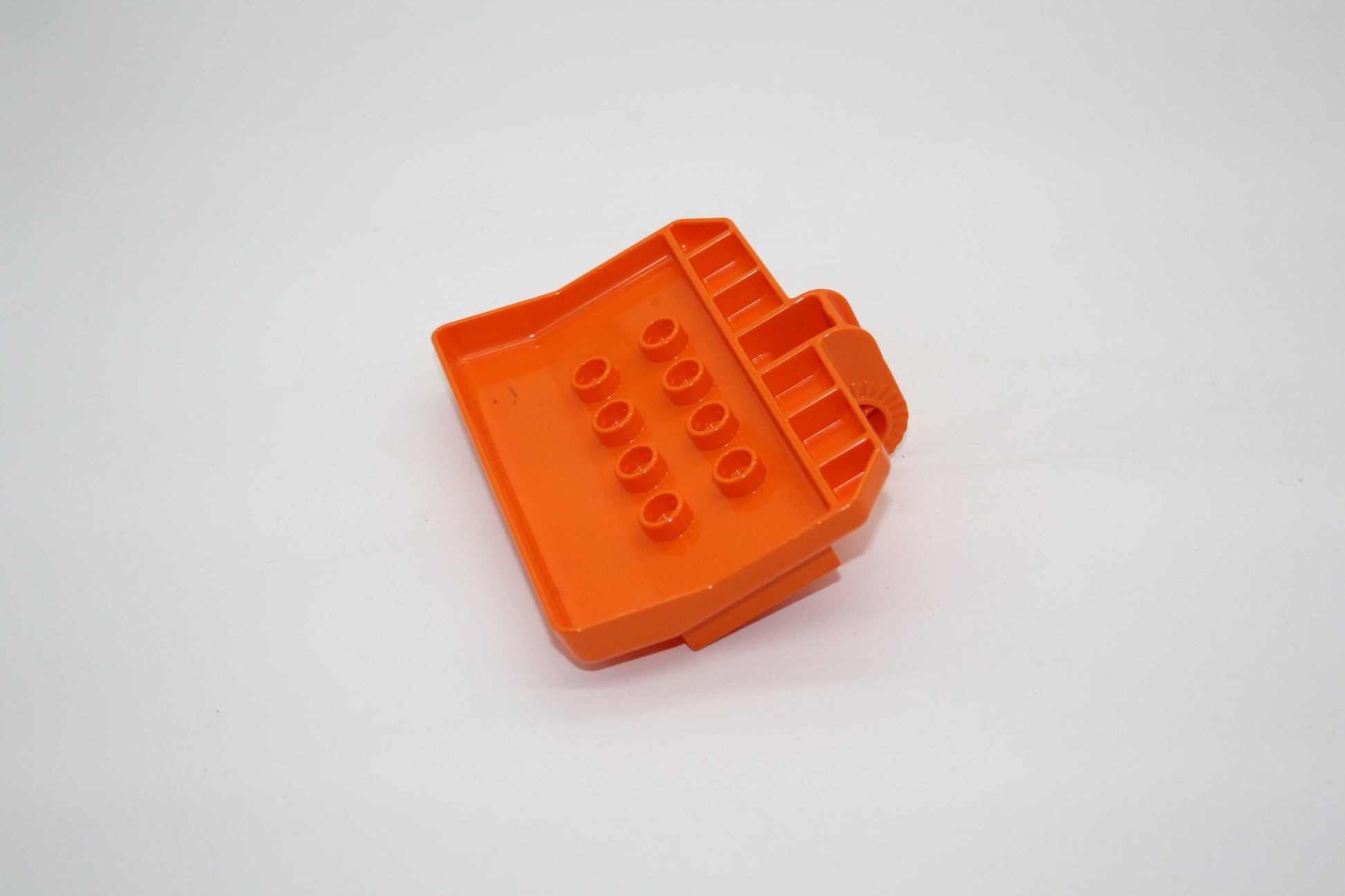 Duplo - Baggerschaufel/Schiebeschild für Bulldozer - orange - Ersatzteil - Fahrzeuge - Ersatzteil