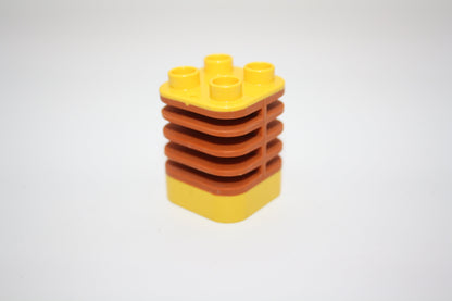 Duplo - bewegliche Steine/Giraffenhälse - versch. Farben - Ersatzteil - Zubehör - hellbraun - Bauelemente