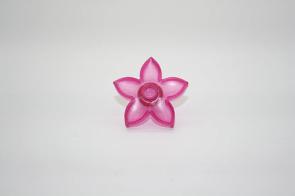 Duplo - Blumen - versch. Farben - Pflanzen/Bäume - Grünzeug - glas pink - Kleinteile/Einzelteile