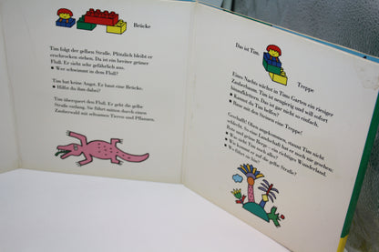 Duplo Buch - Tim und der Zauberbaum - Ausklappbares Bilderbuch zum Lesen und Spielen - Steine - Basics