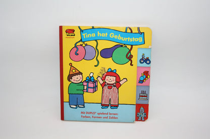 Duplo Buch - Tina hat Geburtstag - Bilderbuch zum Lesen und Spielen - Steine - Basics