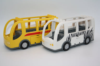 Duplo - Bus/Reisebus - versch. Farben - Zoo/Safari - Fahrzeuge - Fahrzeuge