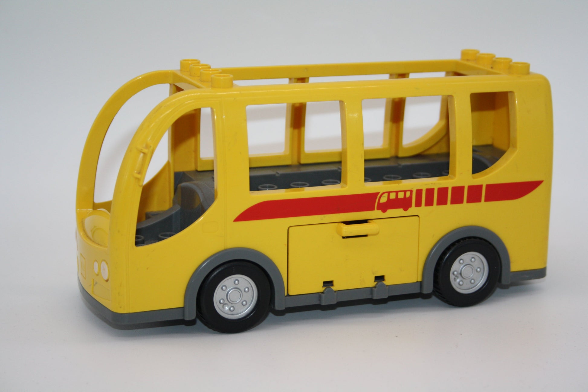 Duplo - Bus/Reisebus - versch. Farben - Zoo/Safari - Fahrzeuge - gelb - Fahrzeuge