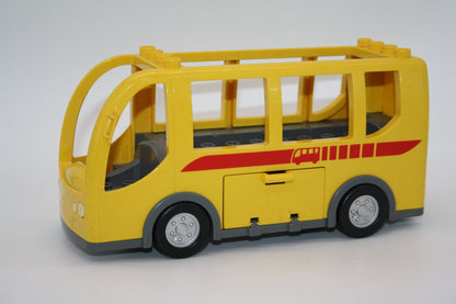 Duplo - Bus/Reisebus - versch. Farben - Zoo/Safari - Fahrzeuge - gelb - Fahrzeuge