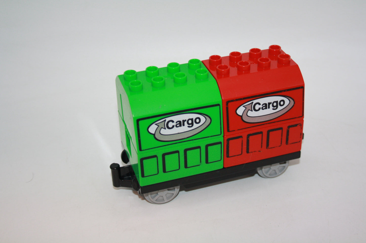 Duplo - Cargo Containerwagen 5Tlg. - zufällige Farben - Eisenbahn - Wagon/Waggon - Waggons