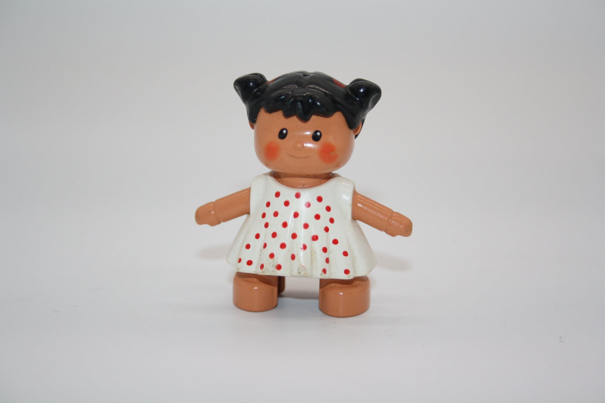 Duplo - Doll Mädchen - weißes Kleid - Figur - Mädchen