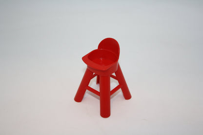 Duplo Dolls/Education - Stühle - Verschiedene Varianten - Möbel - Dolls/Education - Hochstuhl-rot - Accessoires/Zubehör