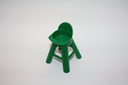 Duplo Dolls/Education - Stühle - Verschiedene Varianten - Möbel - Dolls/Education - Hochstuhl-grün - Accessoires/Zubehör