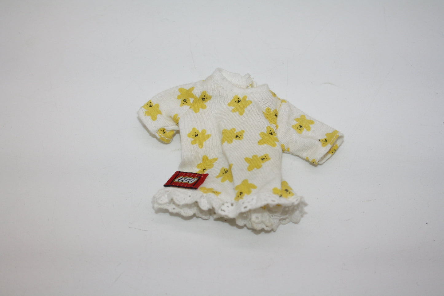 Duplo Dolls/Education - Weißes Oberteil mit Teddys für Dolls/Puppen - Kleidung - Möbel - Dolls/Education