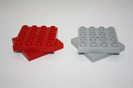 Duplo - drehplatte Eckig - rot - Fahrzeuge - Zubehör - Accessoires/Zubehör