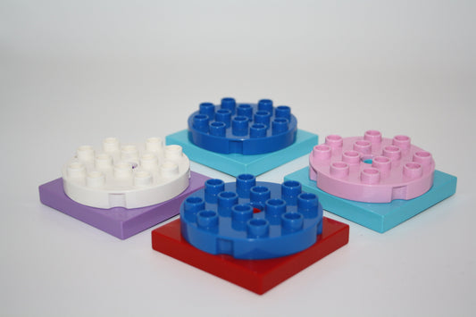 Duplo - drehplatten Rund - versch. Farben - Fahrzeuge - Zubehör - Accessoires/Zubehör