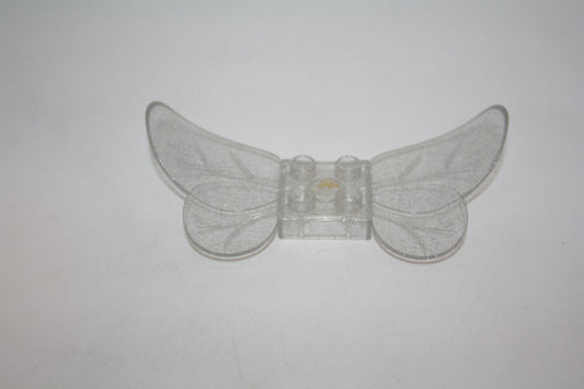 Duplo - Durchsichtige Flügel - Transparent weiß - Fantasy - Ersatzteil - Ersatzteile/Zooters