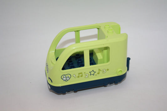 Duplo - E-Lok Personenzug - 10477 - Mintgrün - Eisenbahn - Wagon/Waggon - neu/unbespielt - Waggons