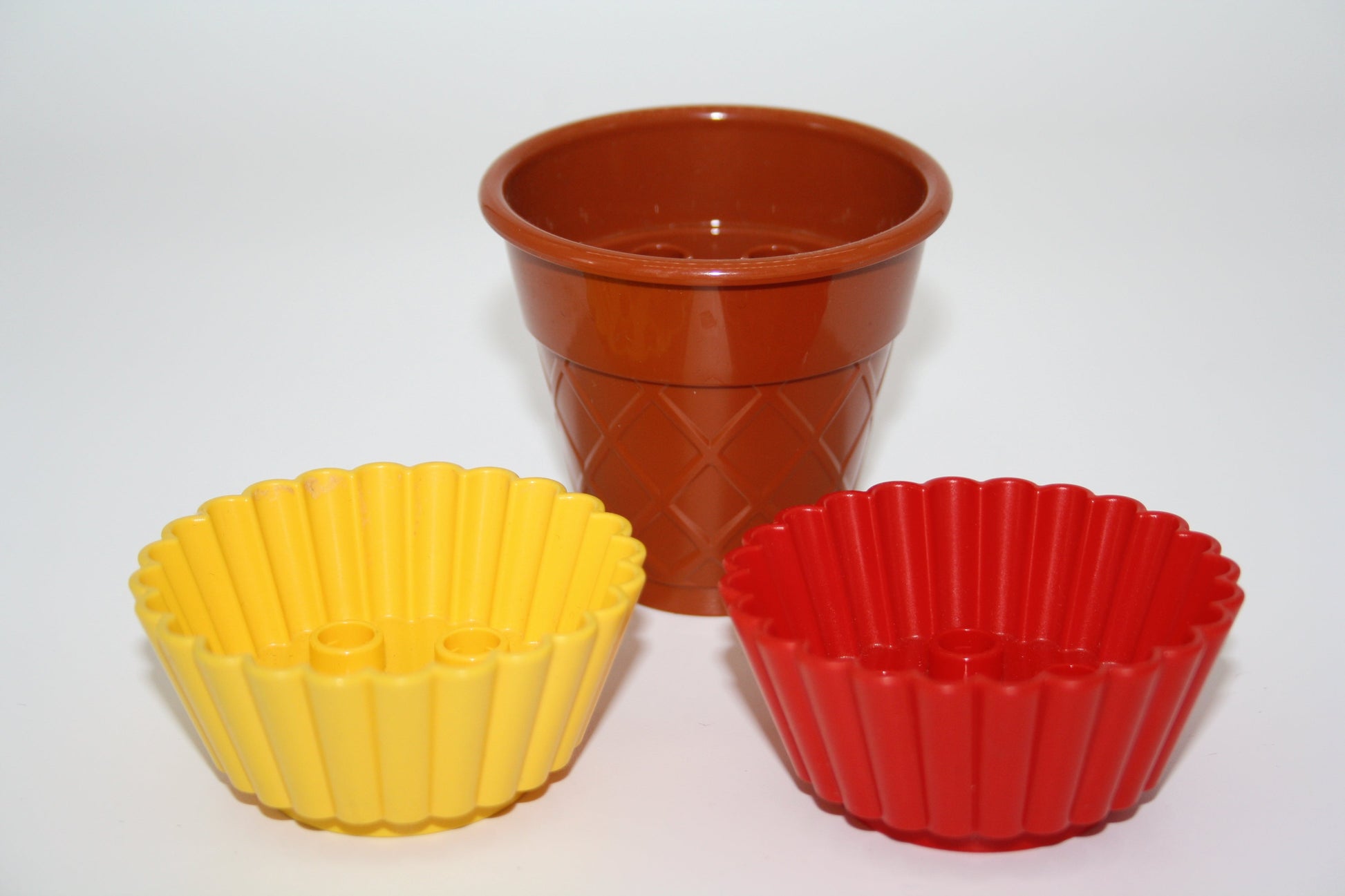 Duplo - Eiswaffeln/Muffinformen - versch. Farben - Zubehör/Accessoires - Lebensmittel - Lebensmittel