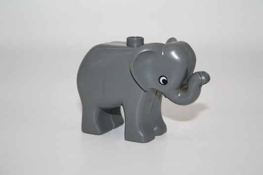 Duplo - Elefant klein dunkelgrau - Tiere - Zoo/Safari - Tiere