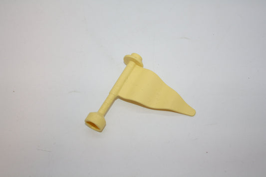 Duplo - Fahne/Flagge mit Mast - cremegelb - Accessoires/Zubehör - Einzelteile - Einzelteile/Zubehör