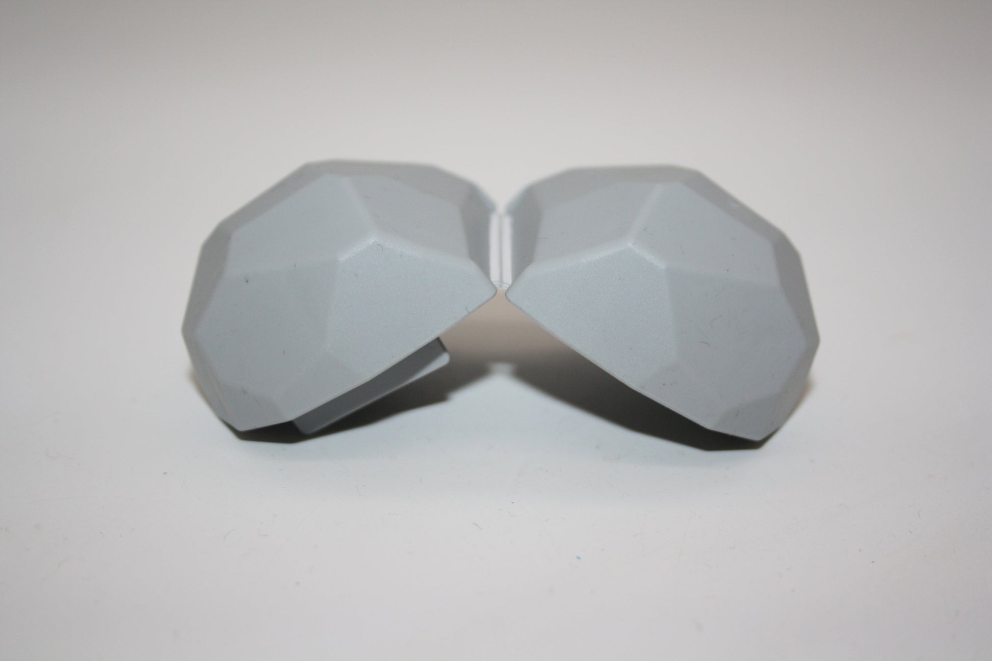 Duplo - Felsen/Felsbrocken/Stein - hellgrau - Einzelteile - Baustelle - Accessoires